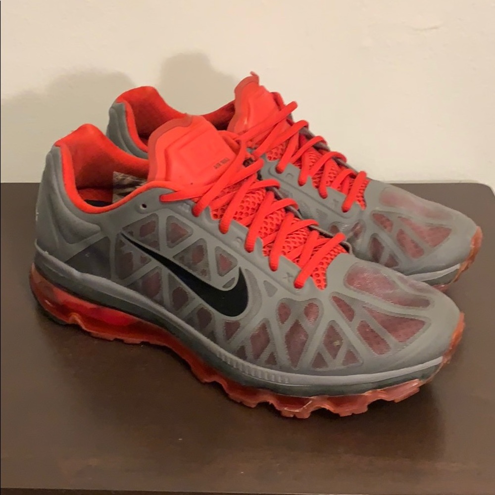 Nike Airmax 2011 dark grey/ red